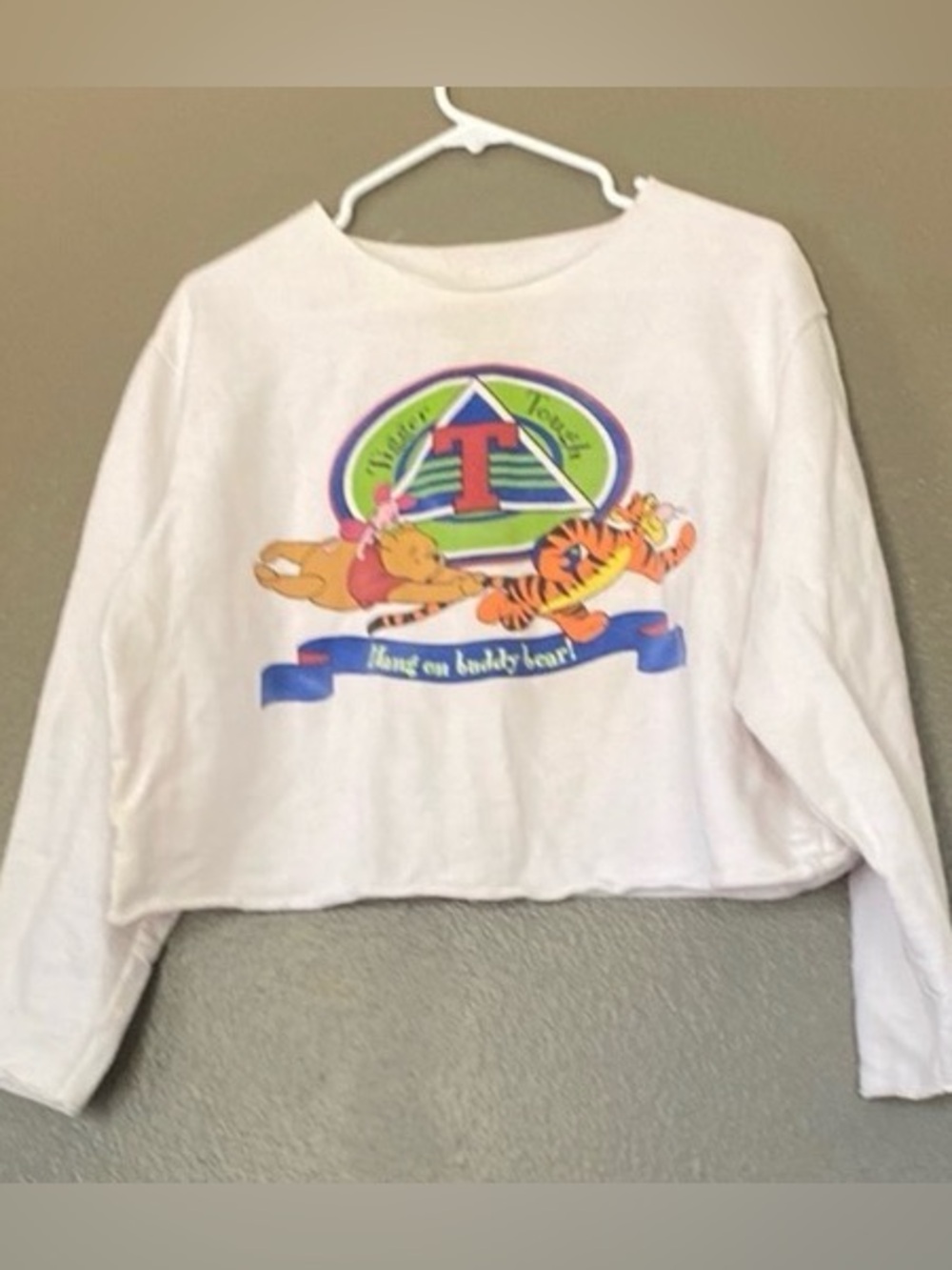 Vintage Winnie the Pooh crop top.
